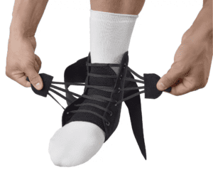 EZ Tie Ankle Brace